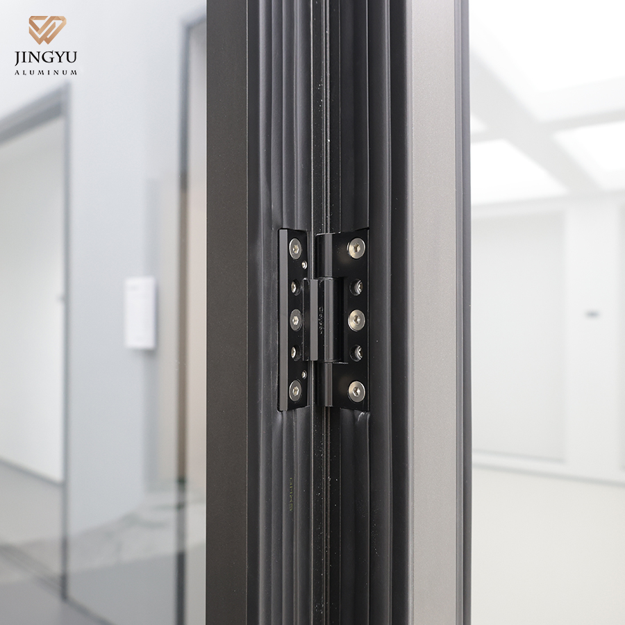 Customized Thermal Break Aluminum Glass Bifold Door